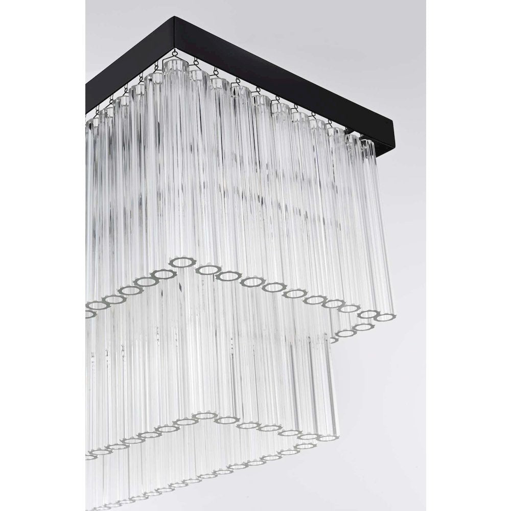 Harlow 53 inch Chandelier in Black