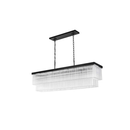 Harlow 53 inch Chandelier in Black