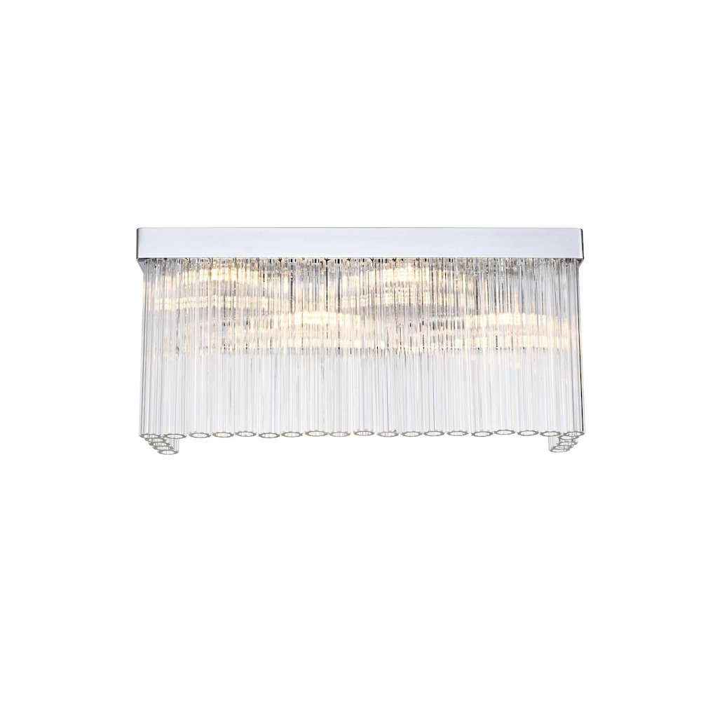 Harlow 19 inch Wall Sconce in Chrome