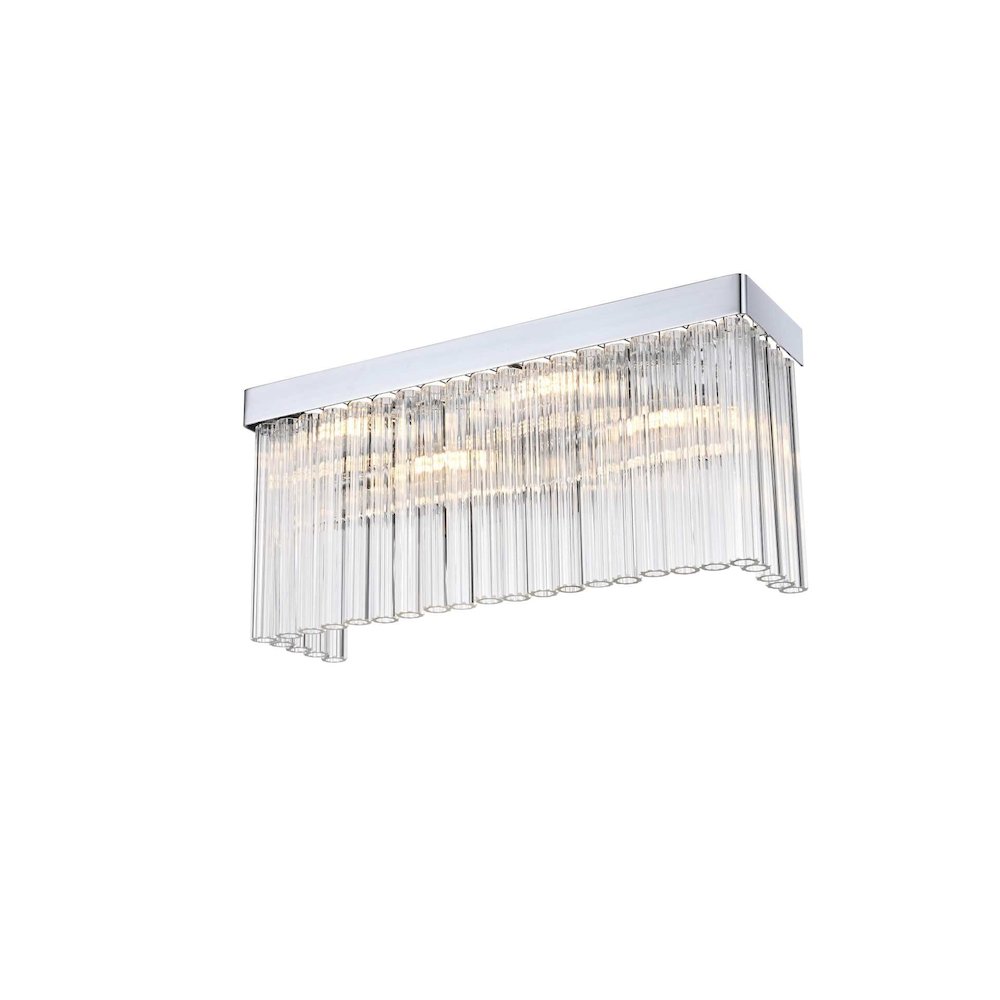 Harlow 19 inch Wall Sconce in Chrome