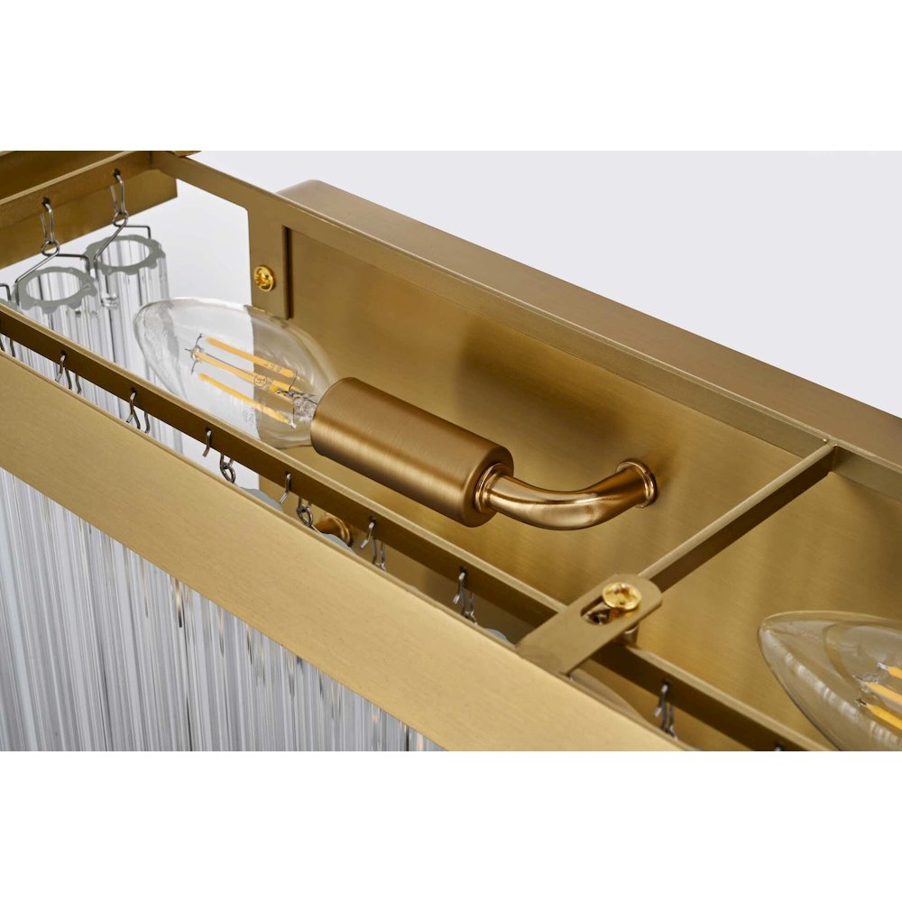 Harlow 19 inch Wall Sconce in Satin Gold