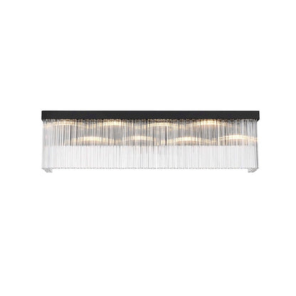 Harlow 34 inch Wall Sconce in Black