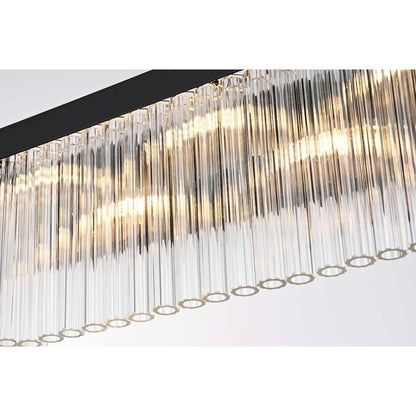 Harlow 34 inch Wall Sconce in Black