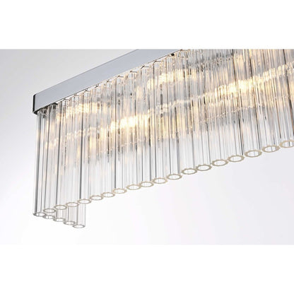 Harlow 34 inch Wall Sconce in Chrome