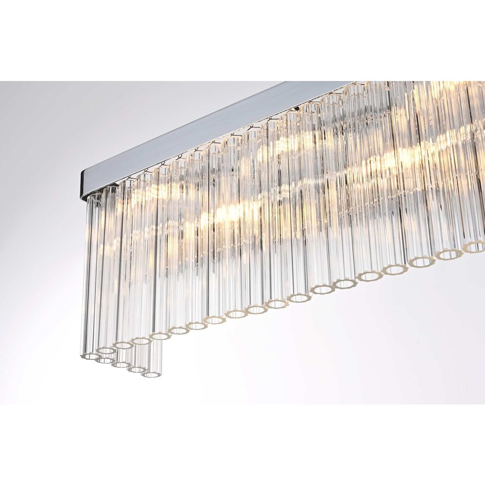 Harlow 34 inch Wall Sconce in Chrome
