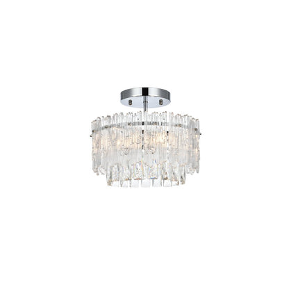 Emilia 12 inch Flush Mount in Chrome