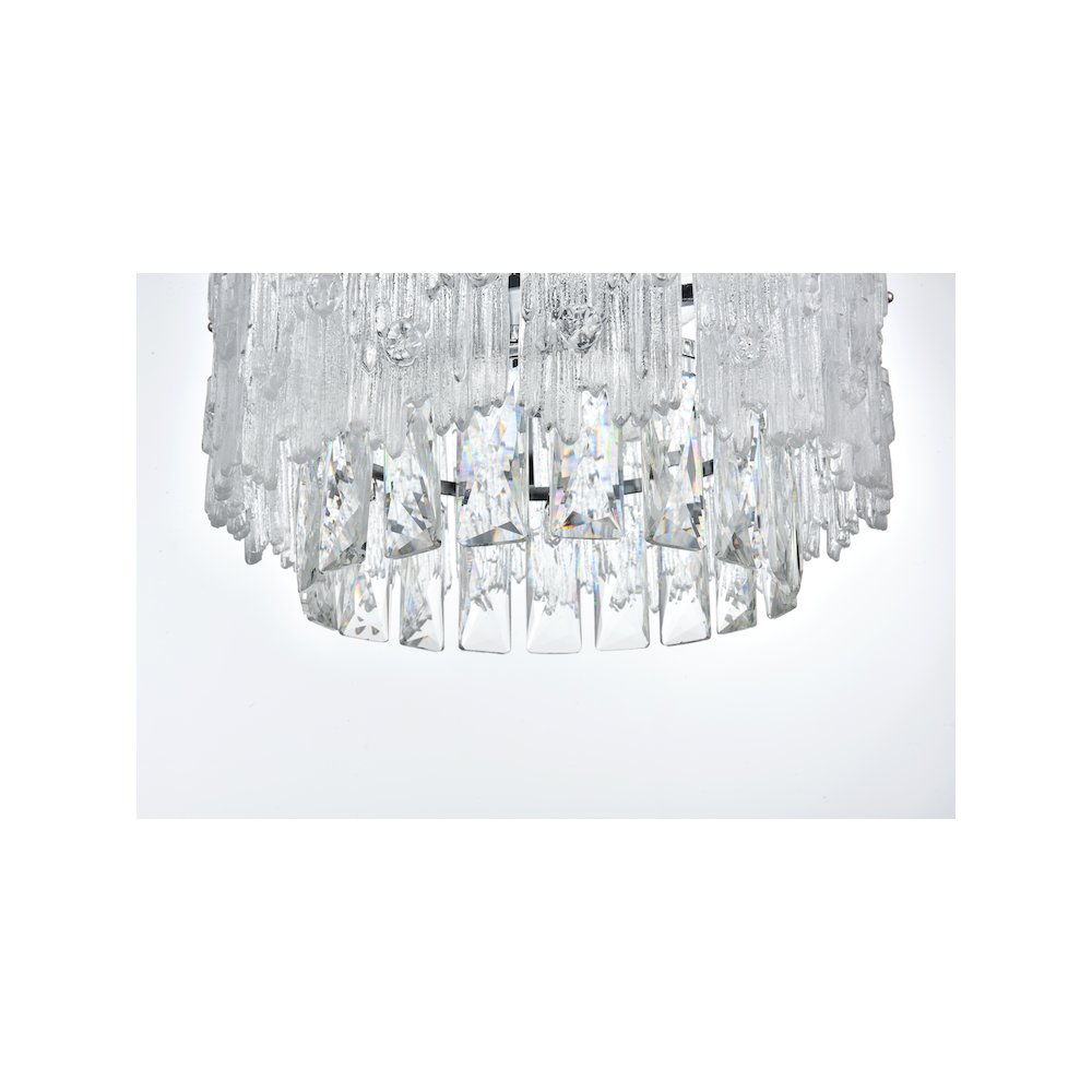Emilia 12 inch Flush Mount in Chrome