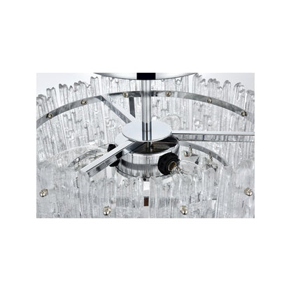 Emilia 12 inch Flush Mount in Chrome