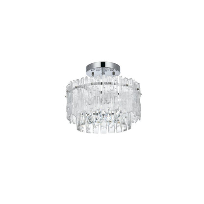 Emilia 12 inch Flush Mount in Chrome