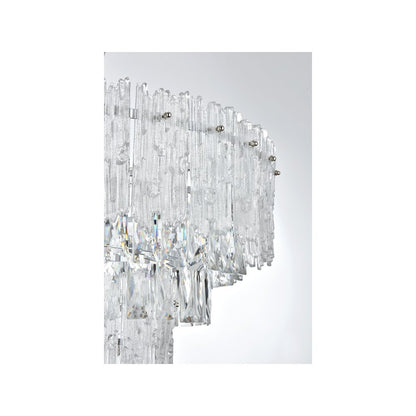 Emilia 25 inch Flush Mount in Chrome