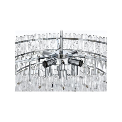 Emilia 25 inch Flush Mount in Chrome