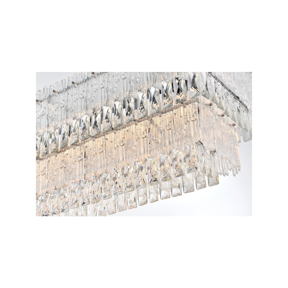 Emilia 50 inch Chandelier in Chrome