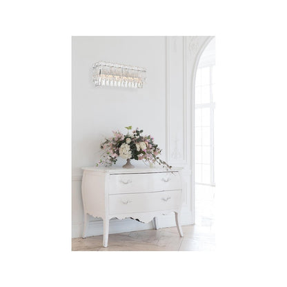 Emilia 19 inch Wall Sconce in Chrome