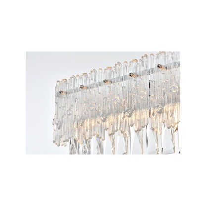 Emilia 19 inch Wall Sconce in Chrome