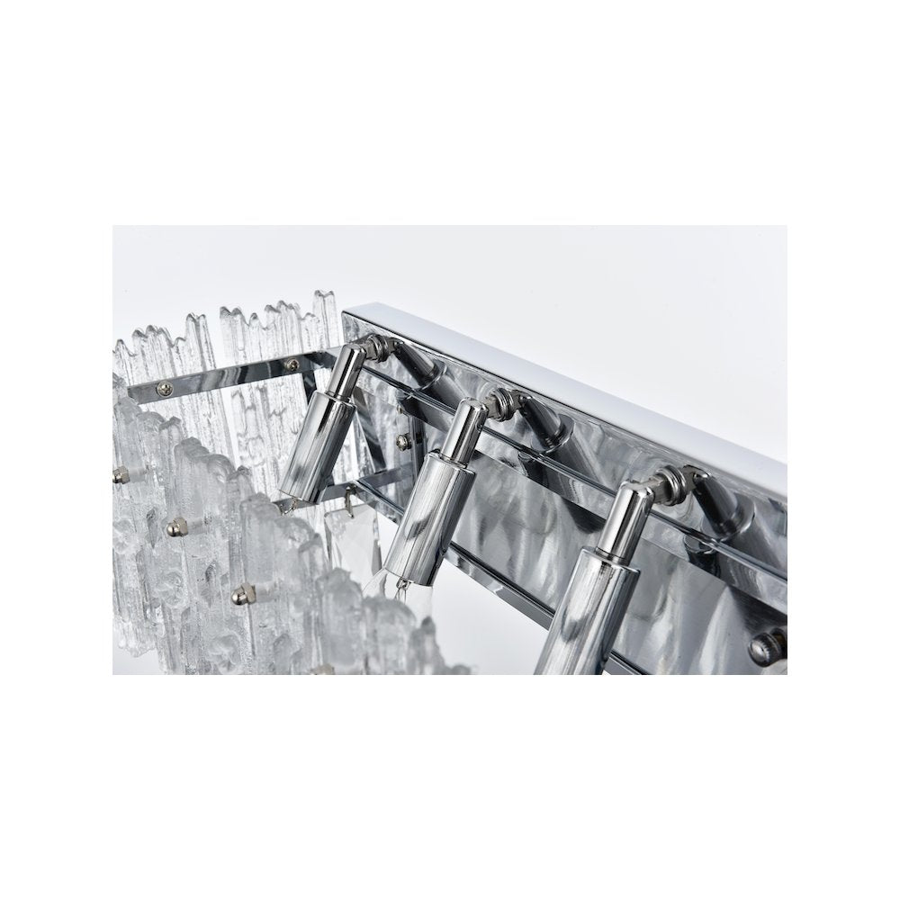Emilia 19 inch Wall Sconce in Chrome