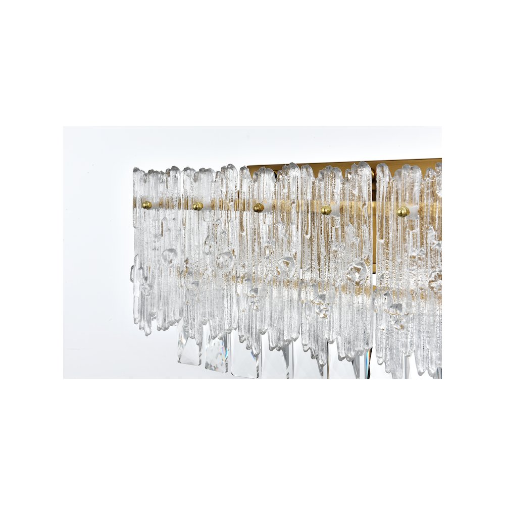 Emilia 19 inch Wall Sconce in Satin Gold