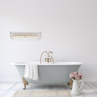Emilia 27 inch Wall Sconce in Chrome