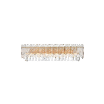 Emilia 27 inch Wall Sconce in Satin Gold