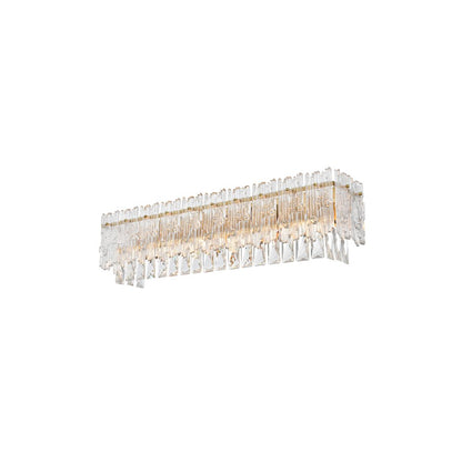 Emilia 27 inch Wall Sconce in Satin Gold
