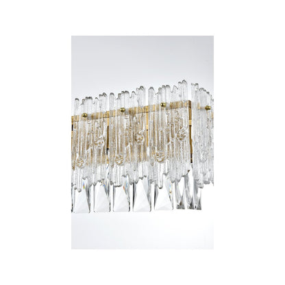 Emilia 27 inch Wall Sconce in Satin Gold