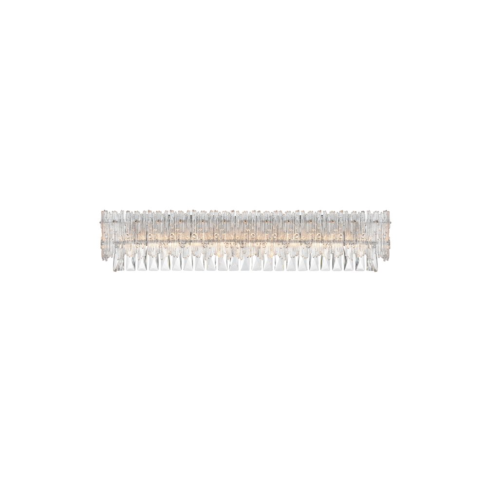 Emilia 34.5 inch Wall Sconce in Chrome