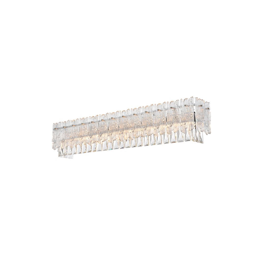 Emilia 34.5 inch Wall Sconce in Chrome
