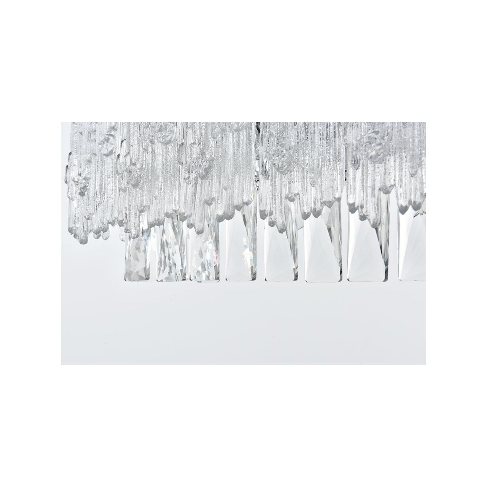 Emilia 34.5 inch Wall Sconce in Chrome