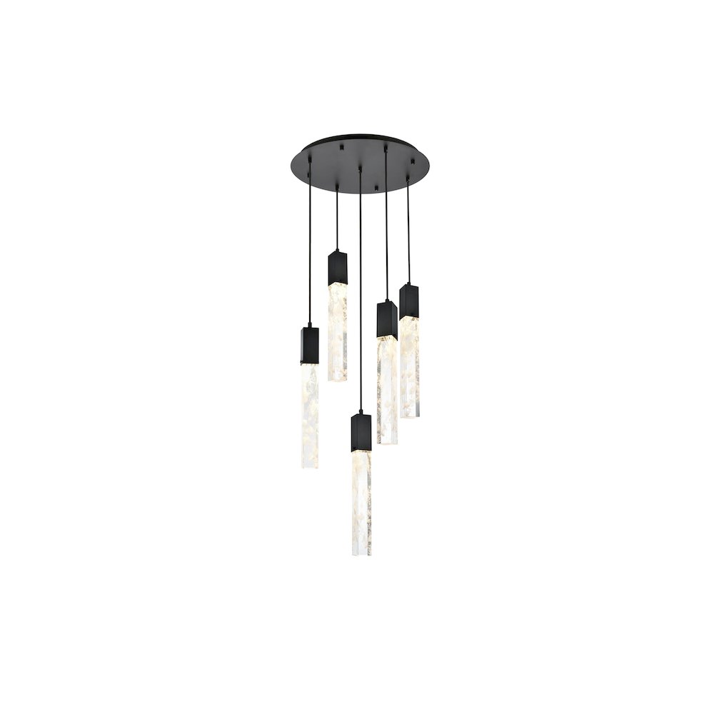 Aurora 20 inch Chandelier in Chrome