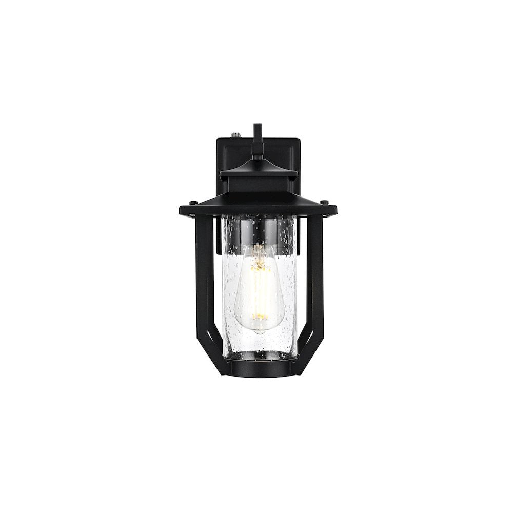 Wensley 7 inch Outdoor Pendant in Black