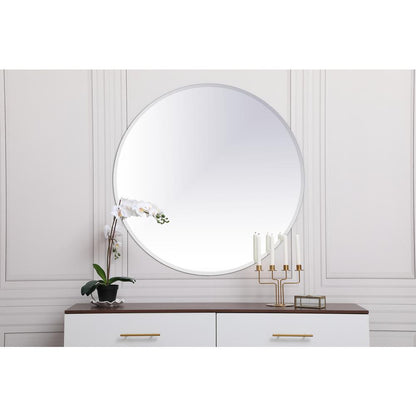 Gracin Round Mirror 42 inch Clear