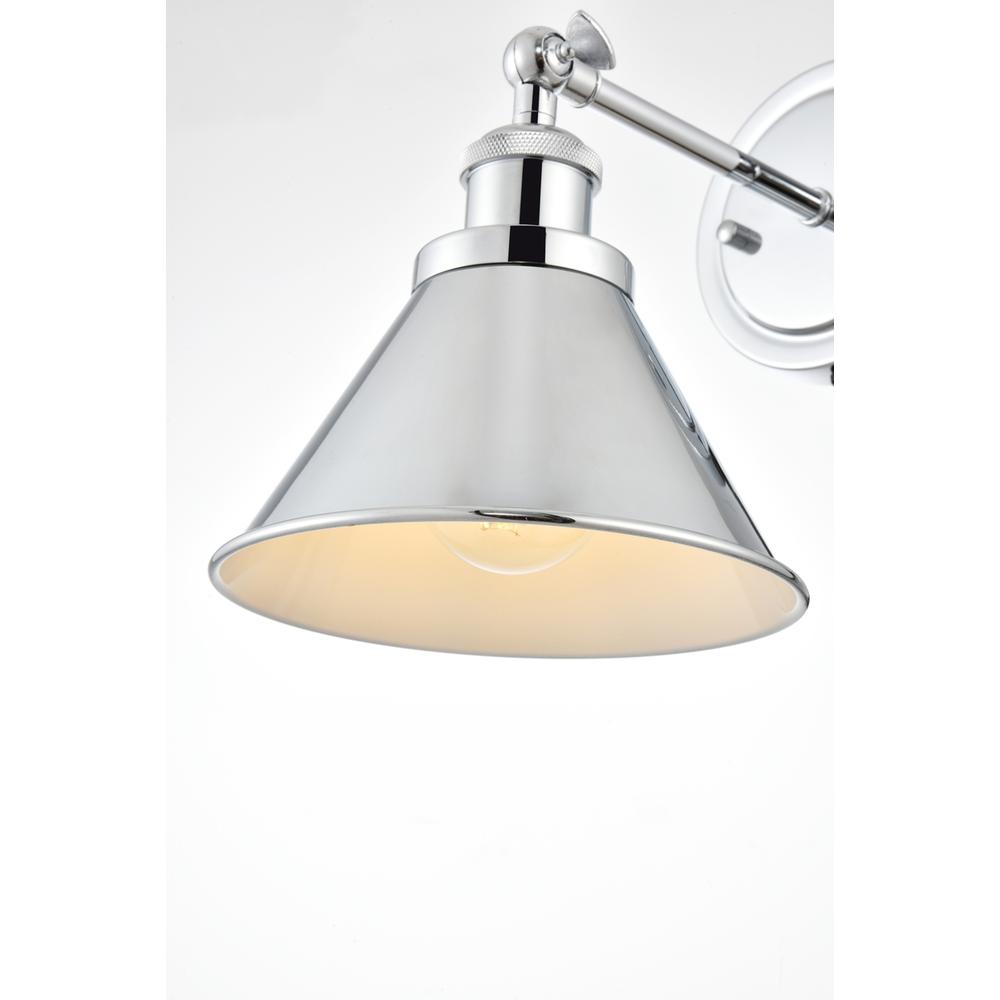 Bentley 1 light Chrome Bath Sconce