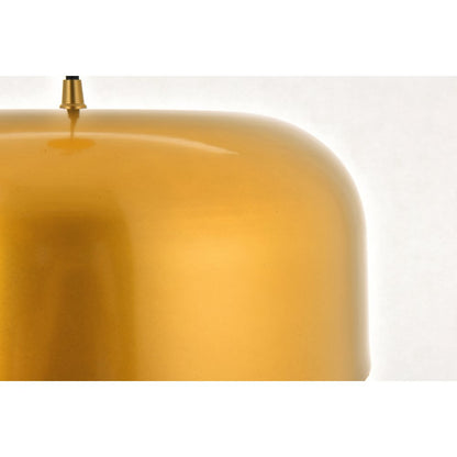 Etude 1 Light Satin Gold Pendant
