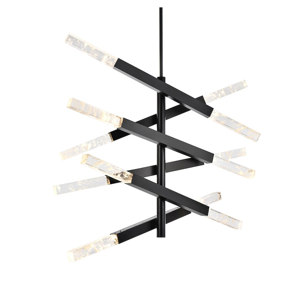 Ari 6-Bar Pendant In Black