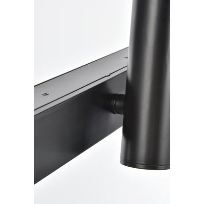 Ari 6-Bar Pendant In Black