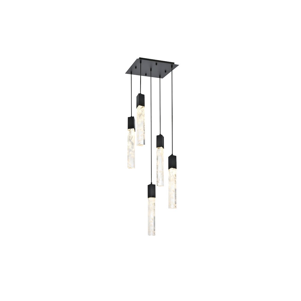 Aurora 16 inch Pendant in Black