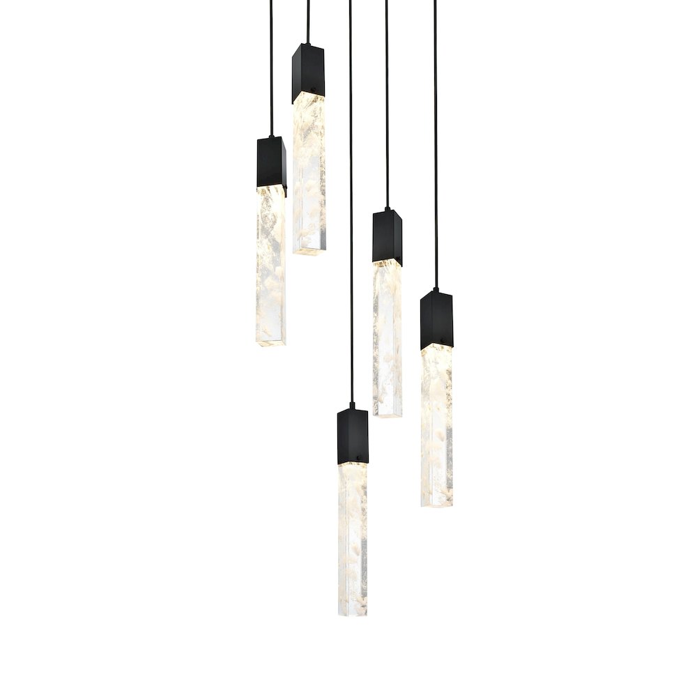 Aurora 16 inch Pendant in Black
