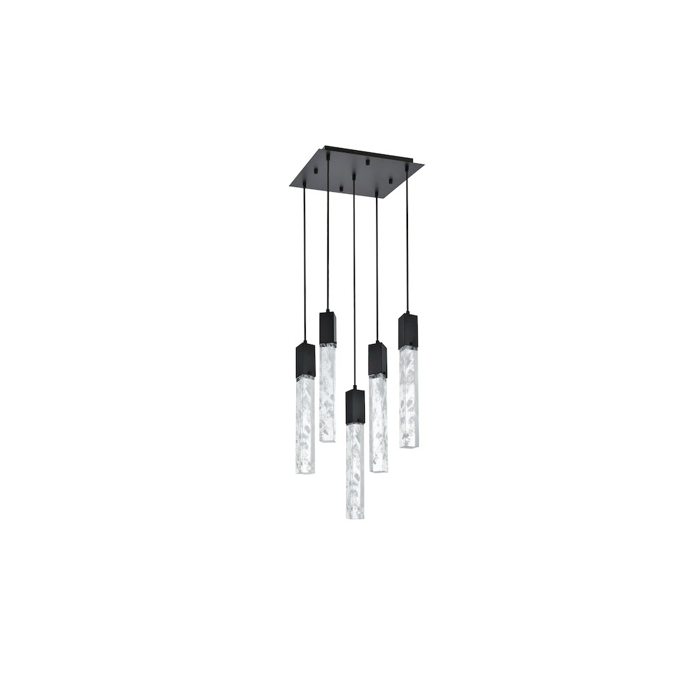 Aurora 16 inch Pendant in Black