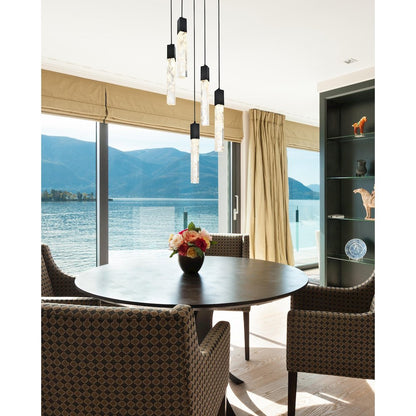 Aurora 16 inch Pendant in Black