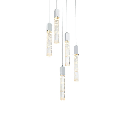 Aurora 16 inch Pendant in Chrome