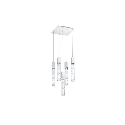 Aurora 16 inch Pendant in Chrome