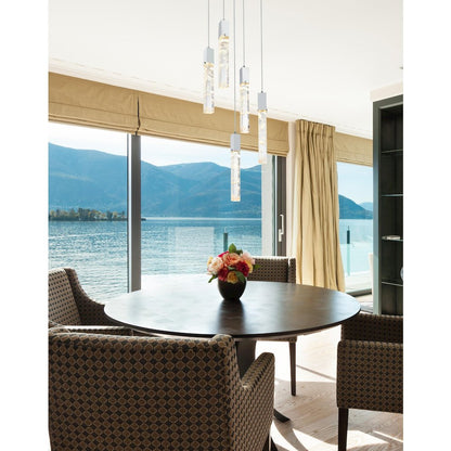 Aurora 16 inch Pendant in Chrome