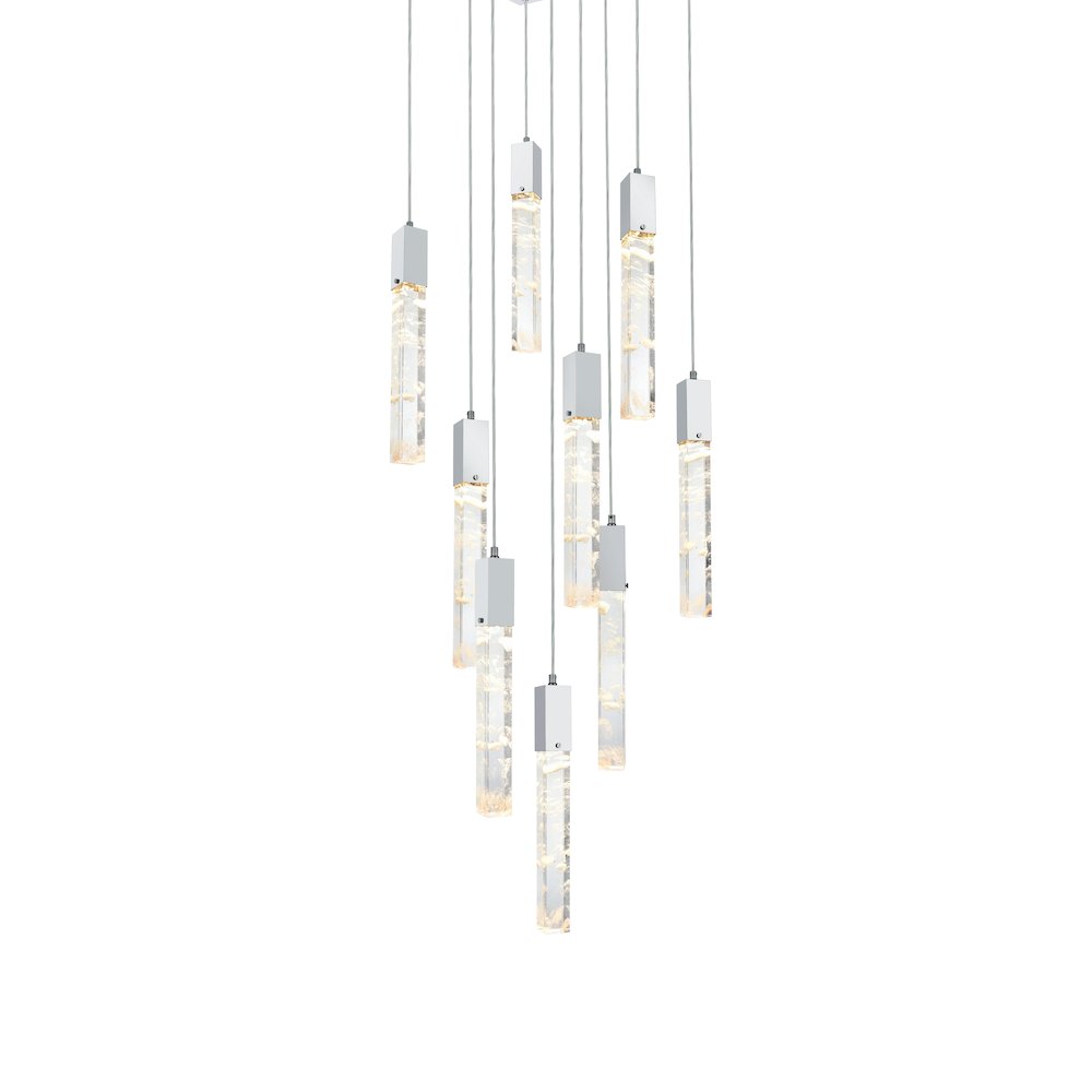 Aurora 20 inch Pendant in Chrome