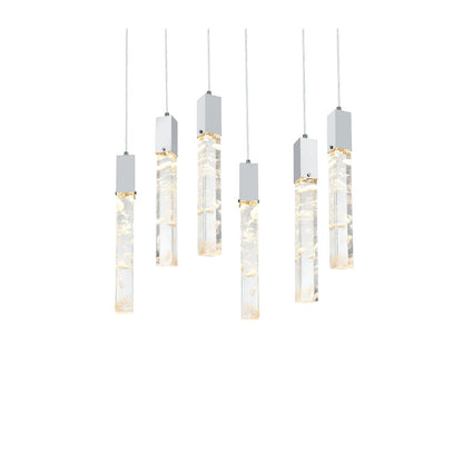 Aurora 32 inch Pendant in Chrome