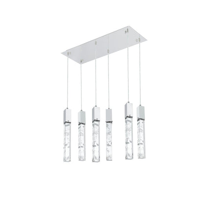 Aurora 32 inch Pendant in Chrome