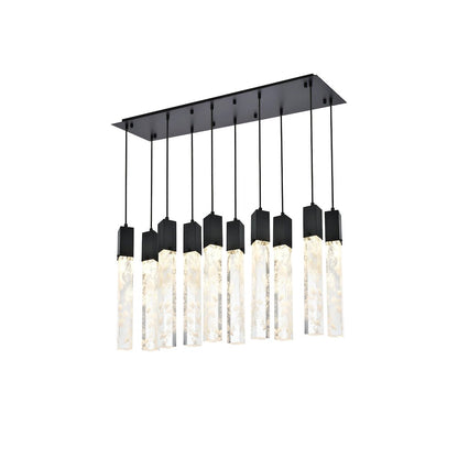 Aurora 42 inch Pendant in Black