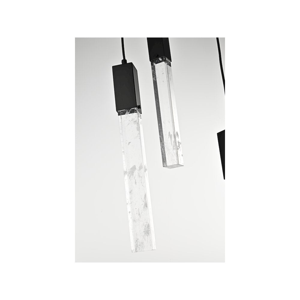Aurora 42 inch Pendant in Black