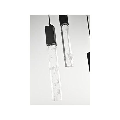 Aurora 42 inch Pendant in Black