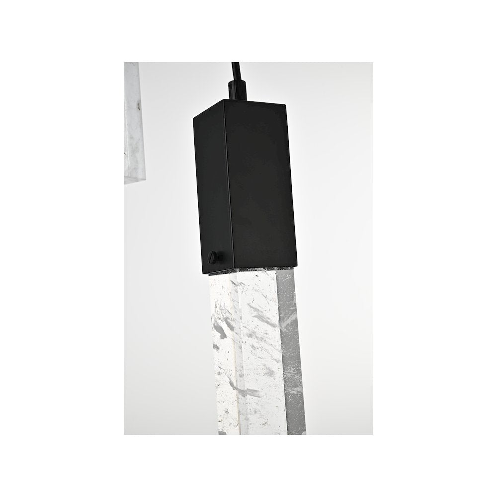 Aurora 42 inch Pendant in Black