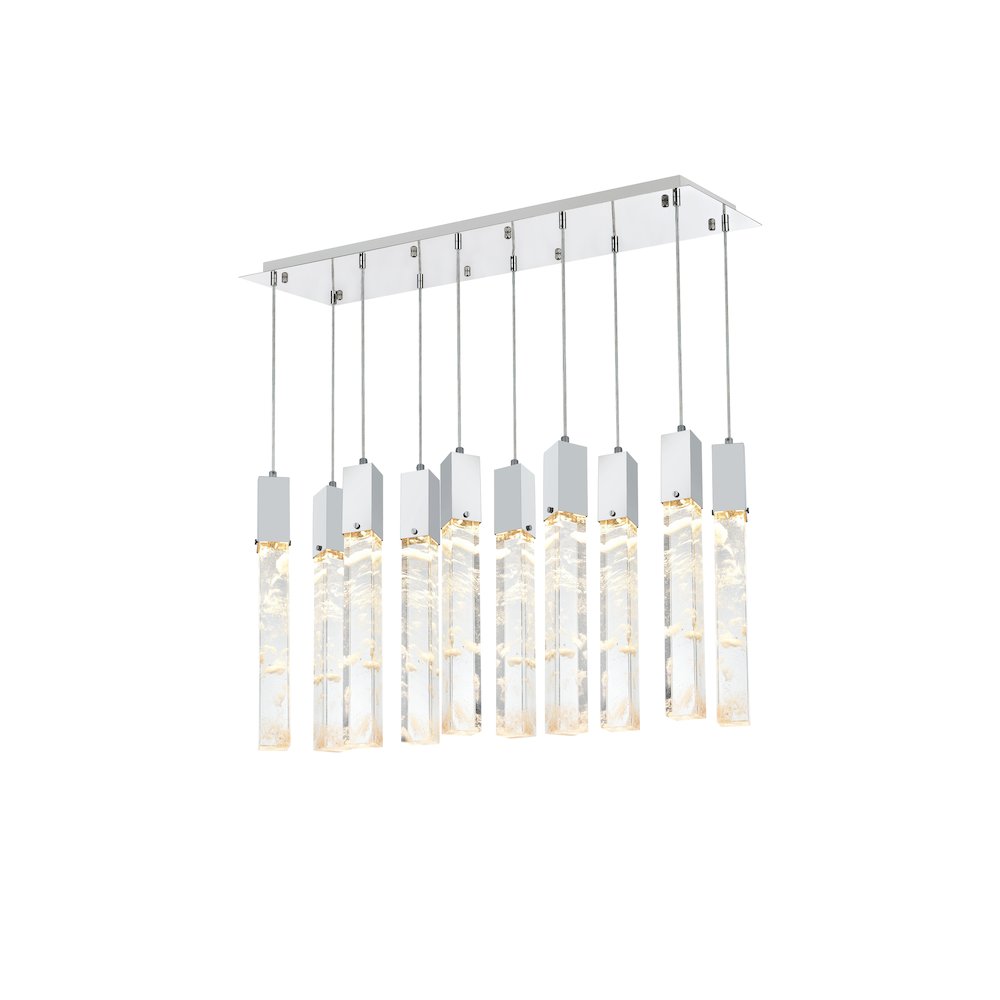 Aurora 42 inch Pendant in Chrome