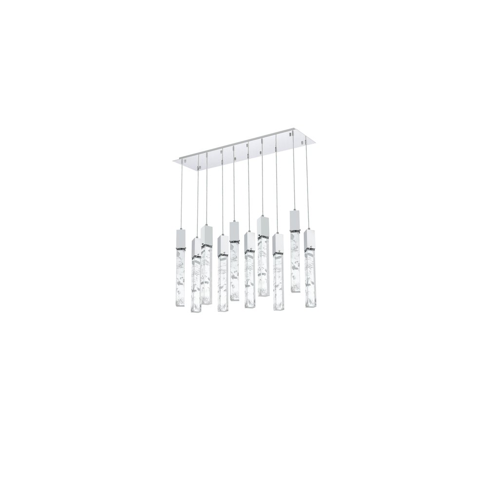 Aurora 42 inch Pendant in Chrome